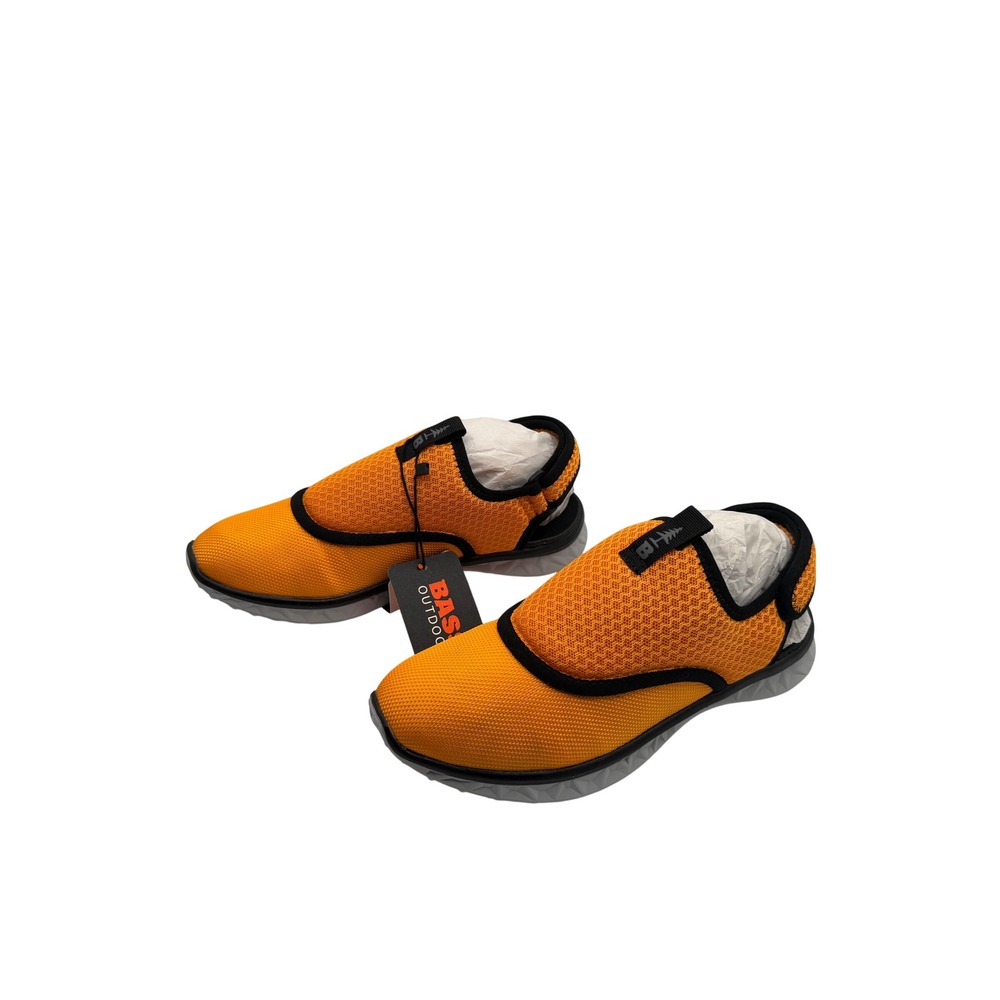 Bass Outdoor Hex Mesh Action Orange Black Slip On Shoes BA12A807 Mens 6.5 NEW‎